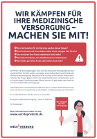 Praxis wegen Ärzteprotest am 02. Oktober geschlossen